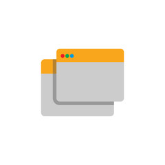 Poster - Folder Terminal Logo Icon Design