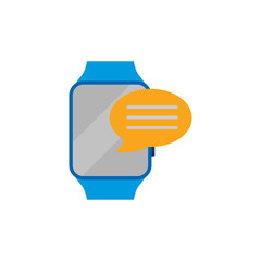 Sticker - Watch Testimonial Logo Icon Design