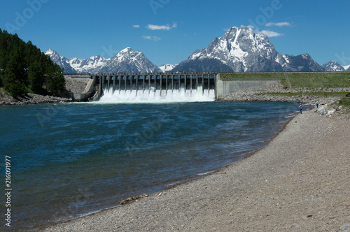 Plakat Jackson Lake Dam