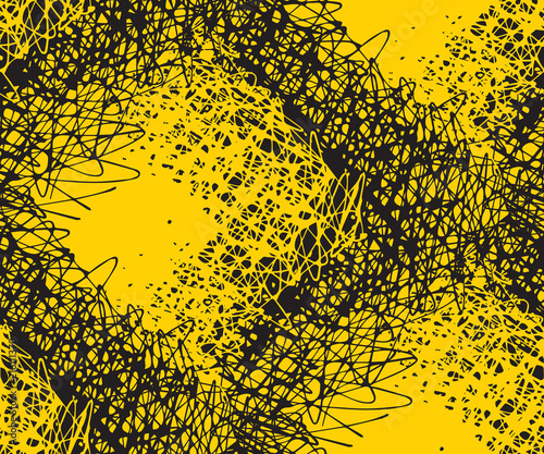 seamless pattern with yello...