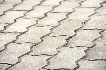 Poster - abstract tiles background