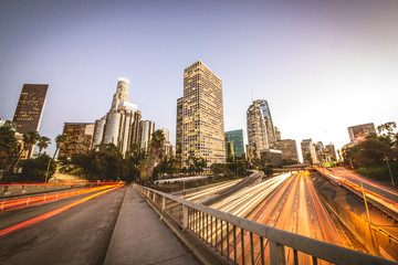 Wall Mural - Los angeles downtown