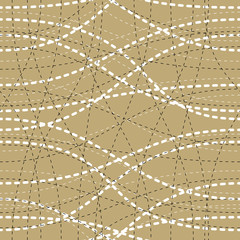 Curve wavy lines seamless pattern, vector repeat endless background, tangled stripes trendy tiling wallpaper motif. Usable for fabric, wallpaper, wrapping, web and print.