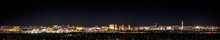 Vegas In Color, Cityscape At Night With City Lights