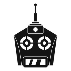 Poster - Drone remote control icon. Simple illustration of drone remote control vector icon for web design isolated on white background