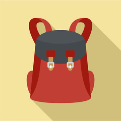 Poster - universal backpack icon. flat illustration of universal backpack vector icon for web design