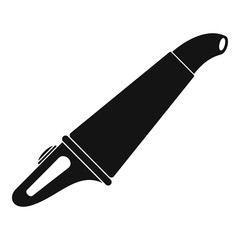 Poster - Car vacuum cleaner icon. Simple illustration of car vacuum cleaner vector icon for web design isolated on white background