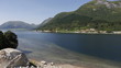 Ausblick auf den See Jølstravatnet, Nähe Skei, Norwegen