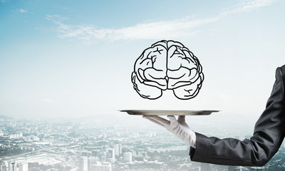 Wall Mural - Concept of mind abilities development.