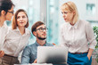 © Suteren Studio - Confused Young Intern receives feedback