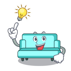 Sticker - Have an idea sofa mascot cartoon style