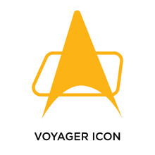 Voyager Icon Isolated On White Background. Simple And Editable Voyager Icons. Modern Icon Vector Illustration.