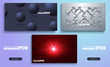 © ZinetroN - 3D set of abstract colourful backgrounds. Modern Covers Template Design.   Set of Trendy Holographic Gradient shapes for Presentation, Magazines, Flyers, Annual Reports, Posters and Business Cards.