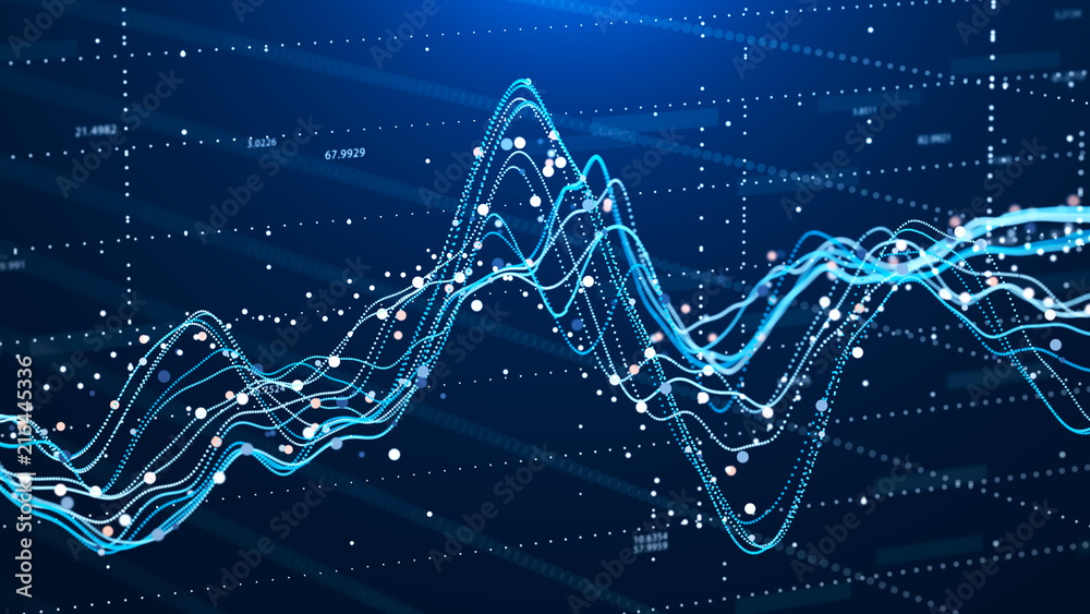 Stock market chart. Business Graph. Investment graph. Abstract ...
