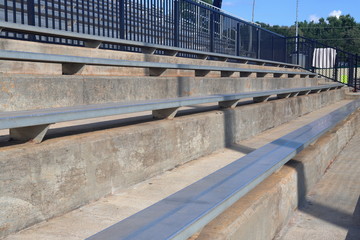 Wall Mural - Bleachers at Baseball field