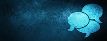 Comments Icon Special Blue Banner Background