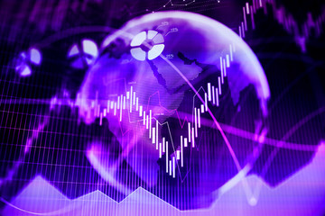 Poster - Trade and finance concept