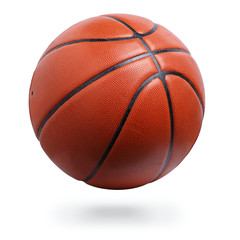 basketball ball isolated on white