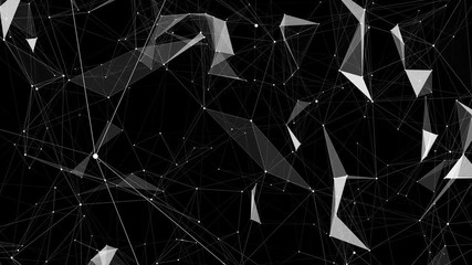 Poster - Flashing disco triangle LEDs wall VJ loop for live stage visuals, fashion, events, party, night clubs, concerts, projections, show, exhibitionsSeamless and ready for use in any audiovisual software