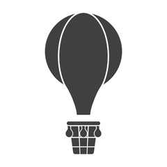 Wall Mural - airship icon. vector illustration on white background.