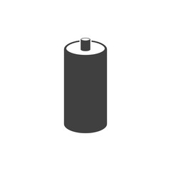 Wall Mural - battery icon. vector on white background.