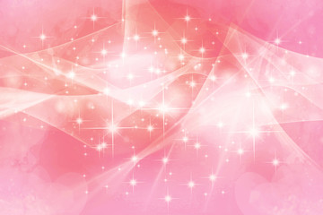 Poster - Abstract Stars On A Multicolored Background