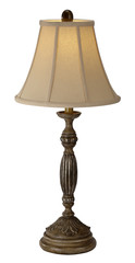 Wall Mural - Table lamp with clipping path.