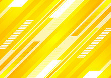 Minimal Technology Bright Yellow Abstract Background