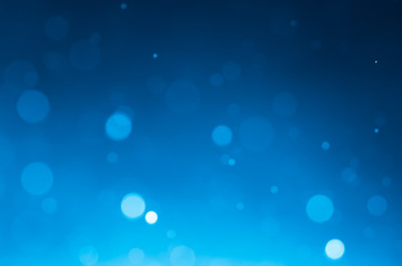 Wall Mural - dark blue abstract backgrounds with bokeh.