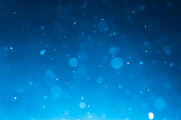 Wall Mural - dark blue abstract backgrounds with bokeh.