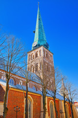 St. James Cathedral the fourth largest church in Riga, the main Catholic church in Latvia.