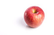 © dohee - red apple on white background.