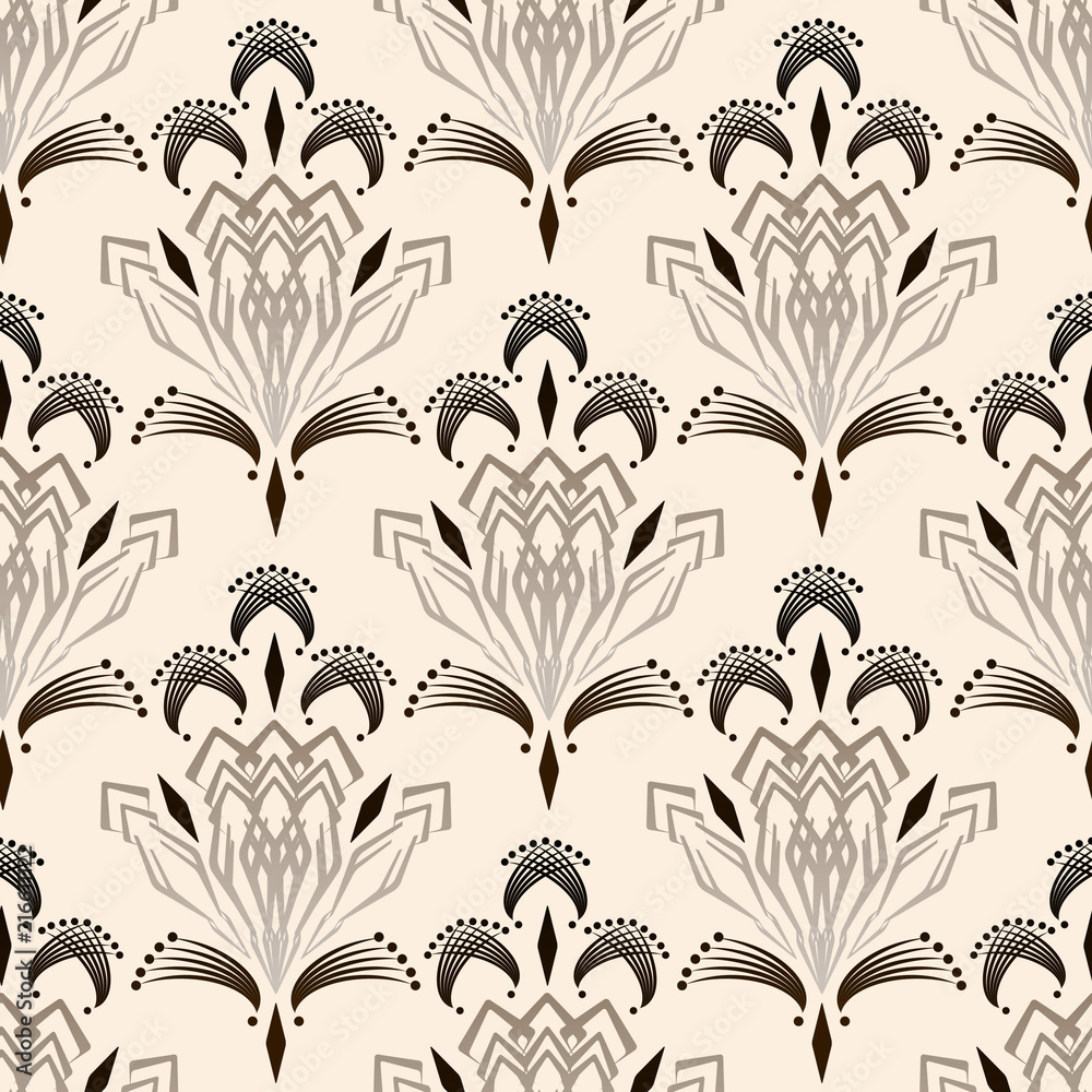 seamless-art-deco-modern-drawing-graphic-ornament-beige-background