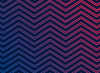 black background with vibrant zigzag pattern