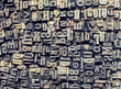 © adimas - metal letters background