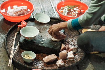 Kitchen in north Vietnam