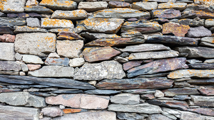 Poster - Old stone masonry texture background