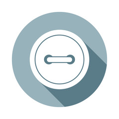 Poster - buttonicon in Flat long shadow. One of web collection icon can be used for UI/UX