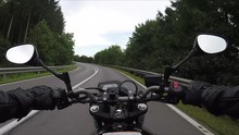 Riding A Motorcycle With Gopro's Chesty