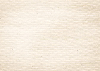 Wall Mural - canvas texture background of cotton burlap natural fabric cloth in old aged beige brown sepia for wa