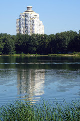 Wall Mural - Apartment building