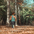 © Microgen - Woman Jogging Outdoors in The Fall
