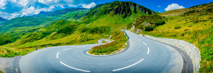 Canvas Print - Passo del San Gottardo - Switzerland