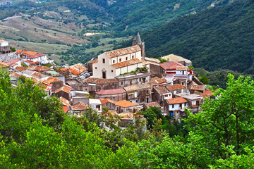 The village of Staiti in the Province of Reggio Calabria, Italy