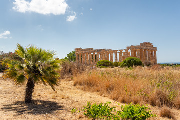 Tempio Greco di Selinunte, Sicilia, Italia