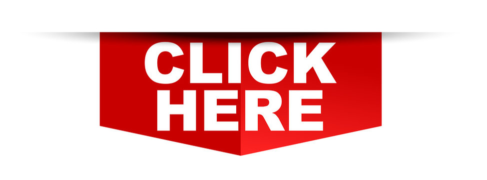 red vector banner click here