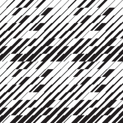 Wall Mural - simple dynamic lines seamless pattern
