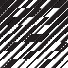 Wall Mural - simple dynamic lines seamless pattern