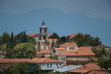 Wall Mural - Sighnaghi panoramic view, Kakheti region of Georgia