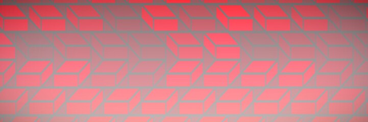 Poster - composite image of colorful geometric squares